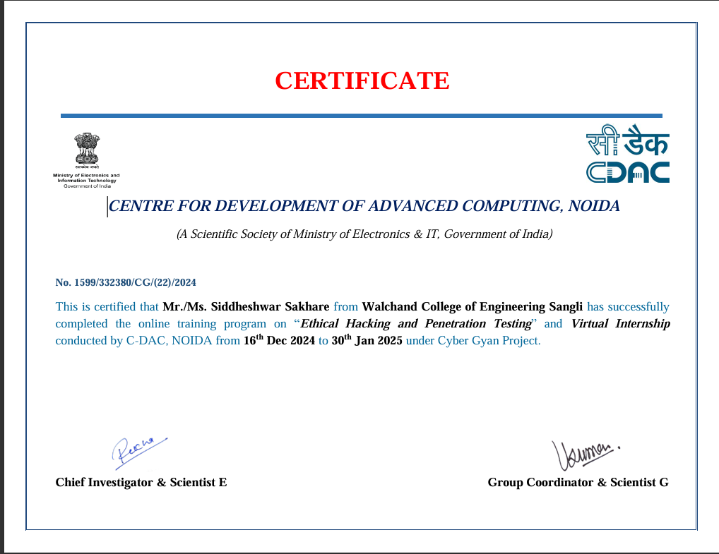 Avinya Hackathon JSPM 2nd Runner-Up